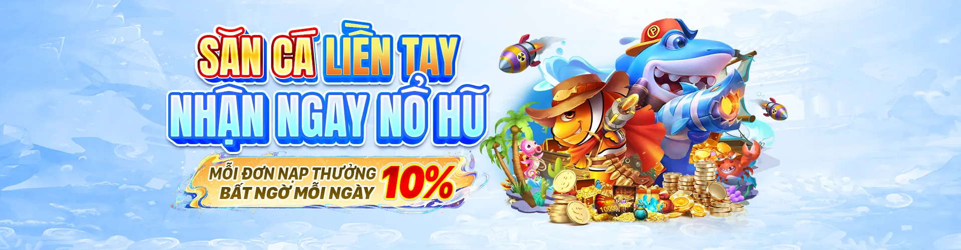 Giao diện chính cm8853 với các ưu đãi độc quyền và trò chơi hấp dẫn